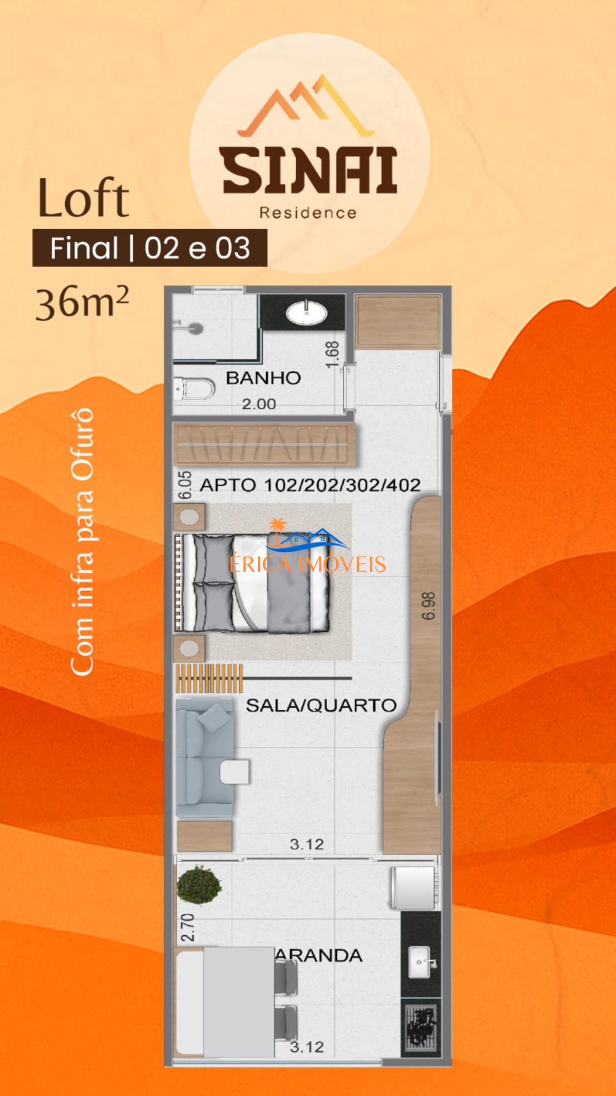 Apartamento, 1 quarto, 36 m² - Foto 11